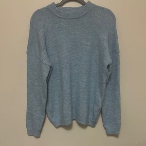 Urban Outfitters Wool Blend Oversized Blue Sweater Size Smalll